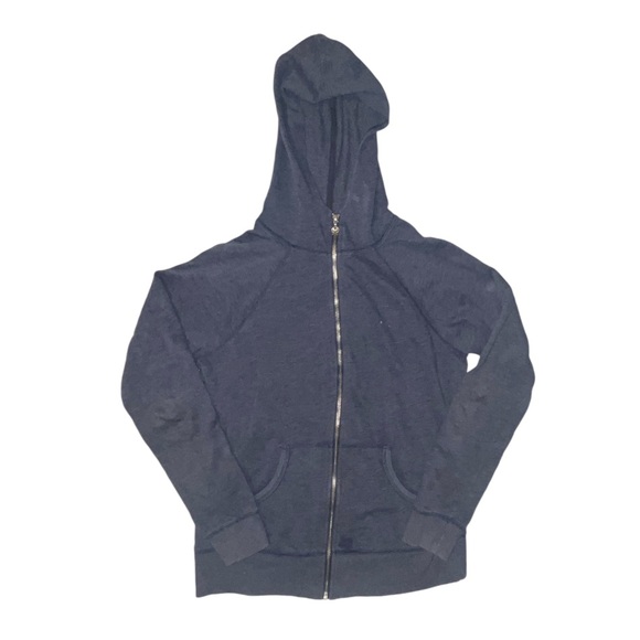 Victoria’s Secret Full Zip Hooded Sweatshirt Angels Have More Fun In Sequin - Picture 2 of 6